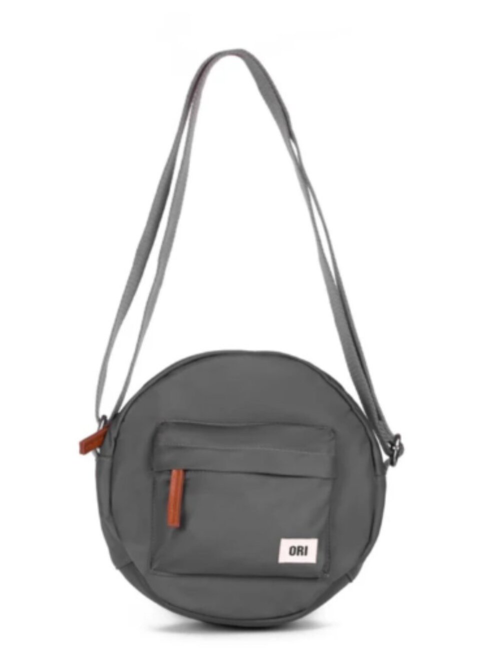 NWT ORI LONDON Paddington Crossbody Bag Graphite Vegan Purse Travel Handbag CUTE
